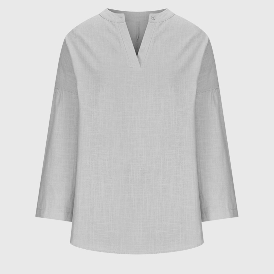 Lenara™ Flowy, Elegant Beach Shirt – Effortless, Breezy Summer Style