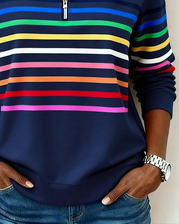 Megan Vibrant Color Top