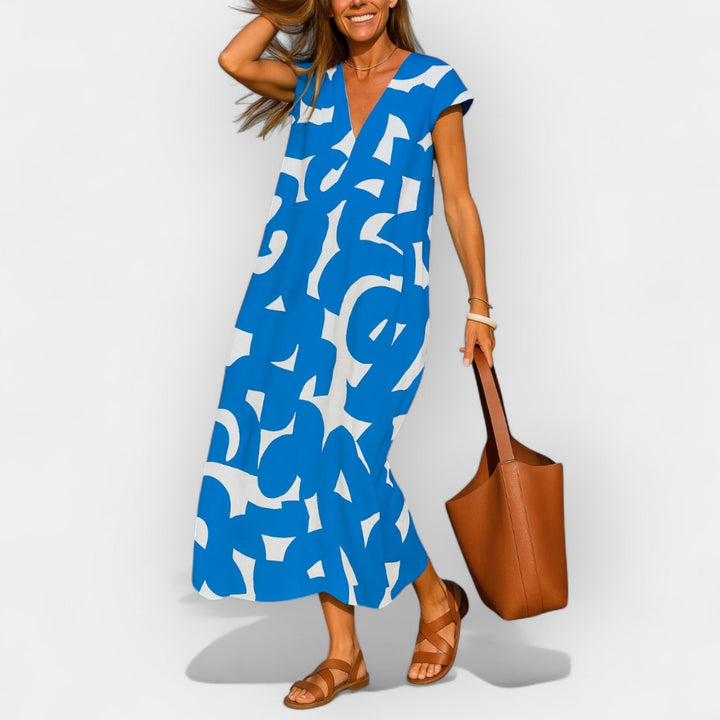 Amy – Light V-Neck Dress
