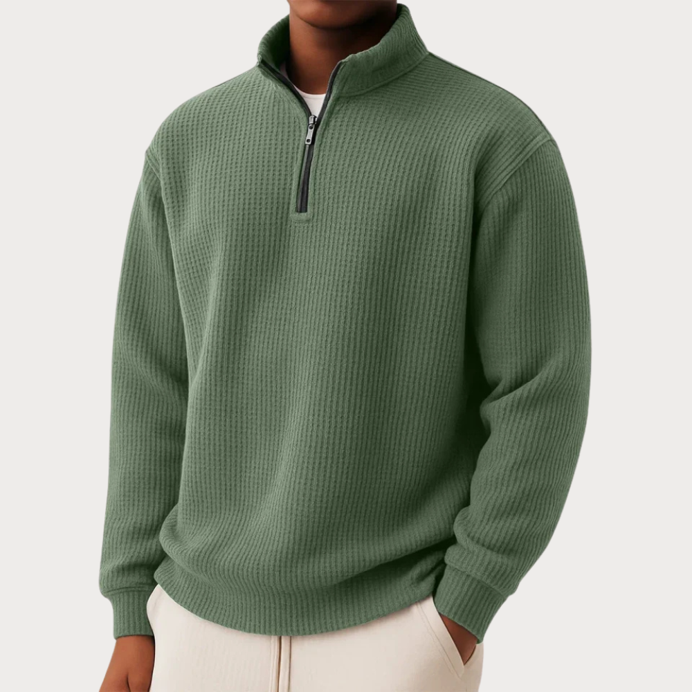 Sam - Elevated Knit Quarter-Zip Pullover