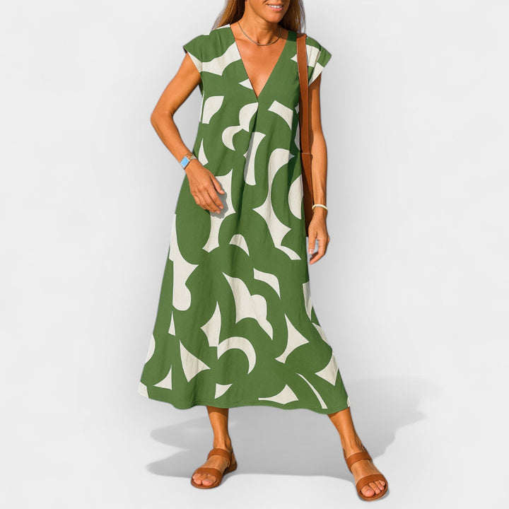 Amy – Light V-Neck Dress