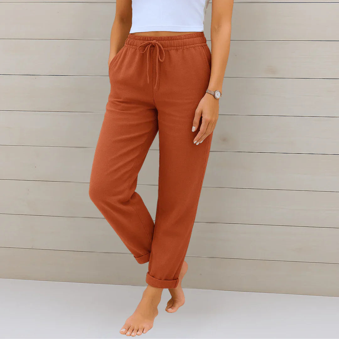 Sara | SoftLoom Linen Clothing: Effortless, Breathable Style