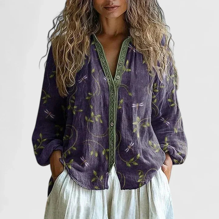 Jazlyne: Effortless Comfort Blouse