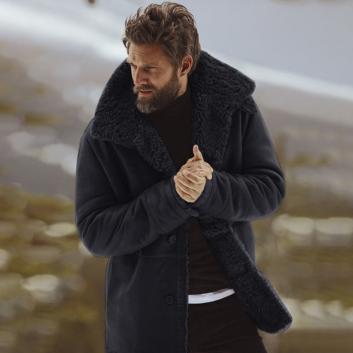 Alexis | Men's Shearling Overcoat