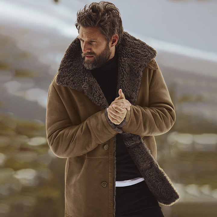 Alexis | Men's Shearling Overcoat