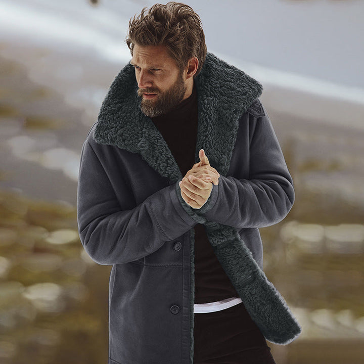 Alexis | Men's Shearling Overcoat