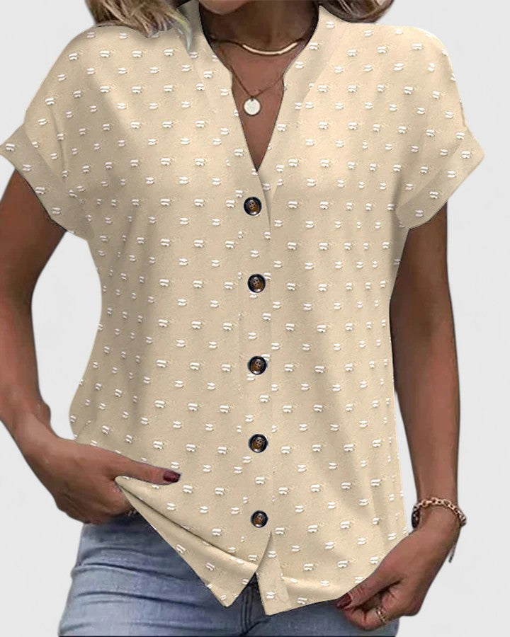 Molly | Comfortable V-Neck Shirt