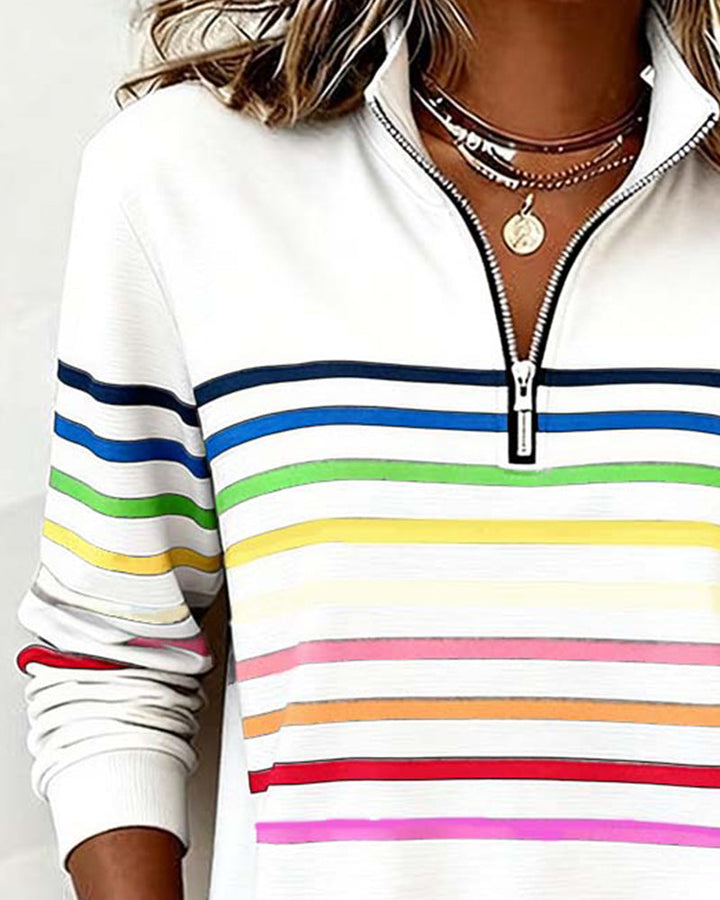 Megan Vibrant Color Top