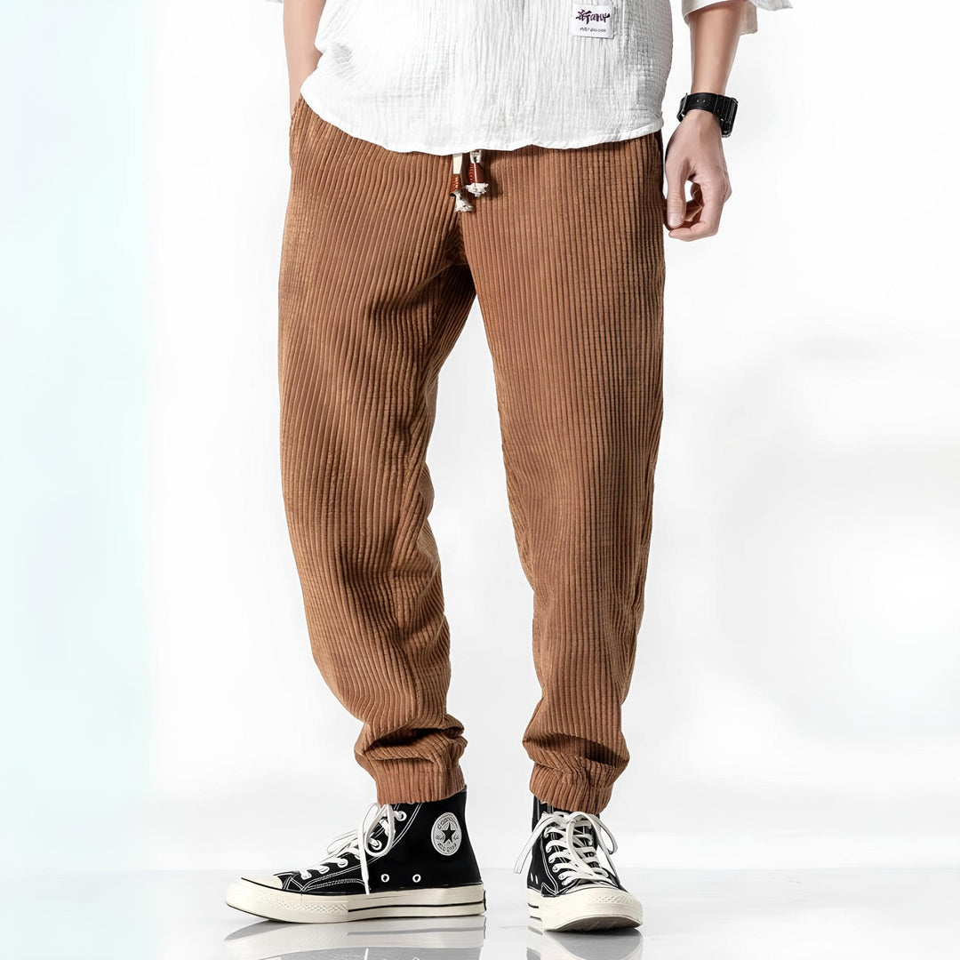 David | Men’s Velvet Jogger Trousers
