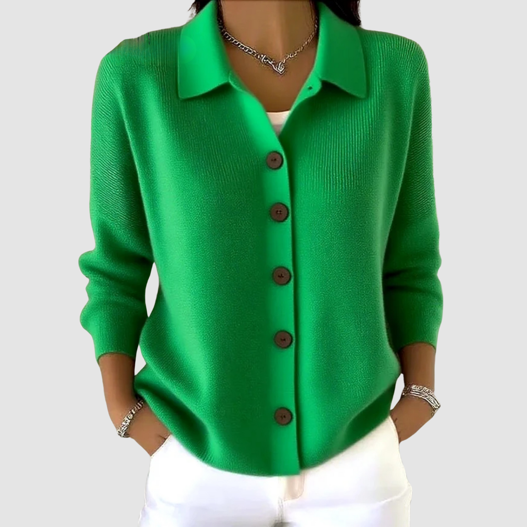 Ria™ Button-Up Knit Cardigan