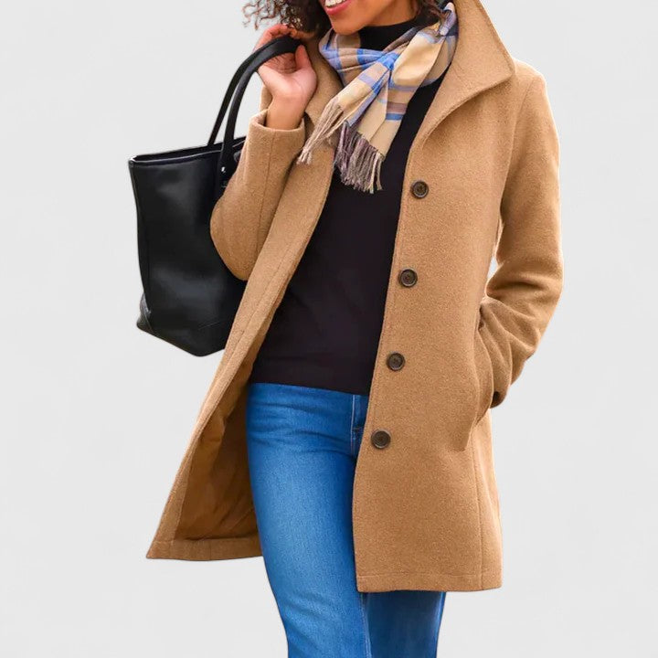 Estelle | Classic Wool Blend Coat
