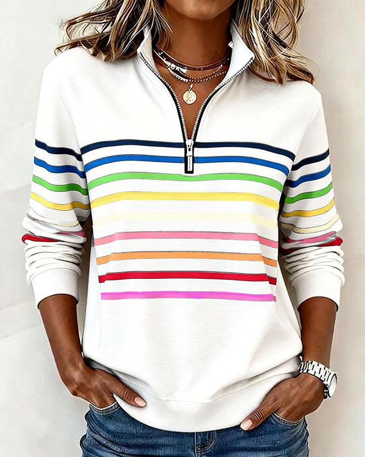 Megan Vibrant Color Top