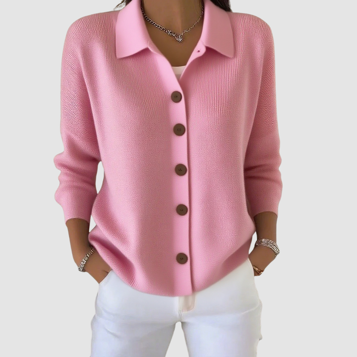 Ria™ Button-Up Knit Cardigan