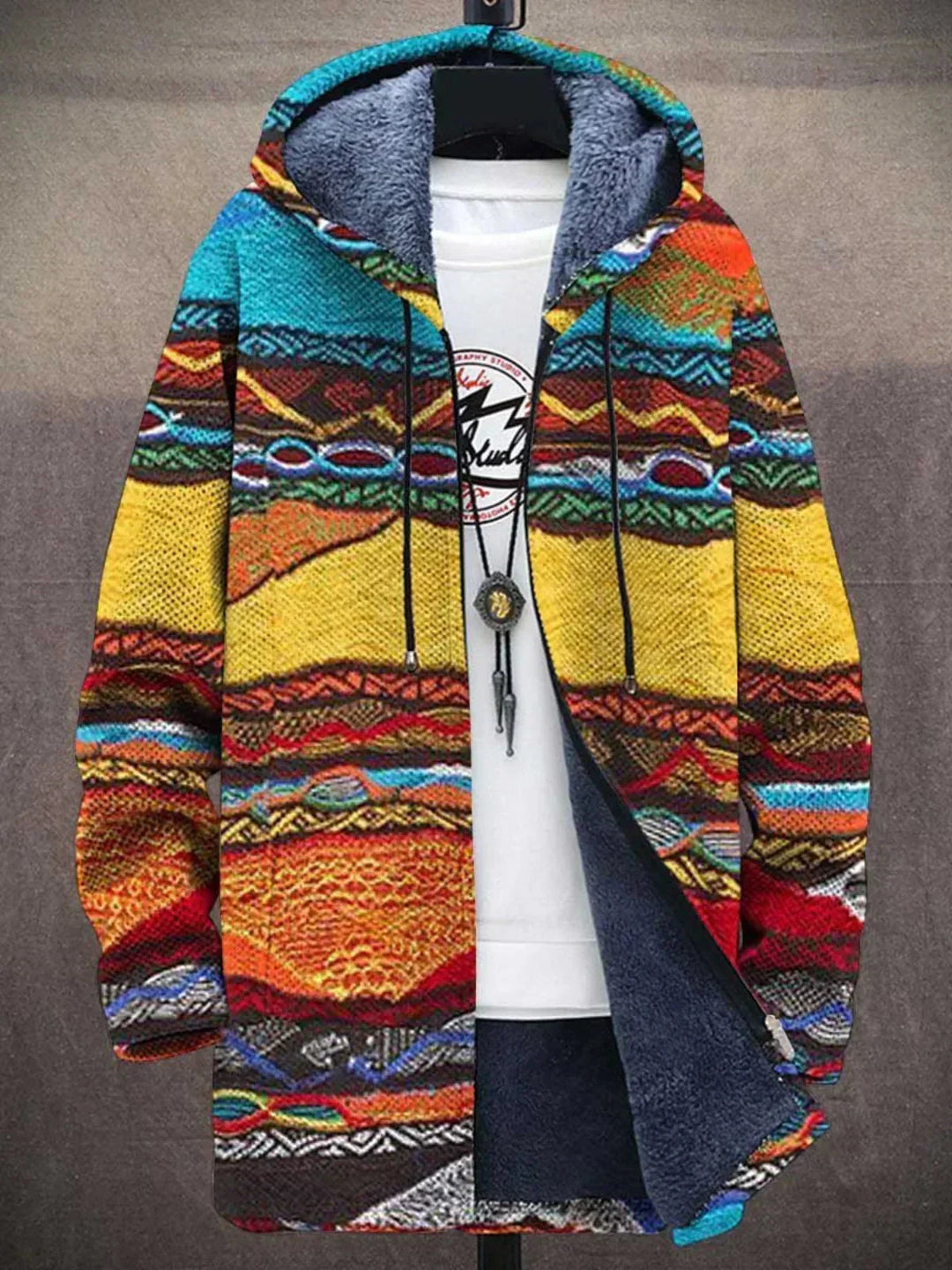 Rasmus | Art-Inspired Oversized Cardigan