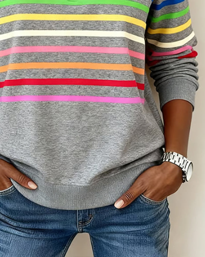 Megan Vibrant Color Top
