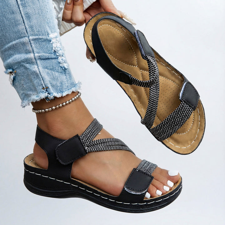 Junita Orthopedic Comfort Sandals - All-Day Support for Happy Feet
