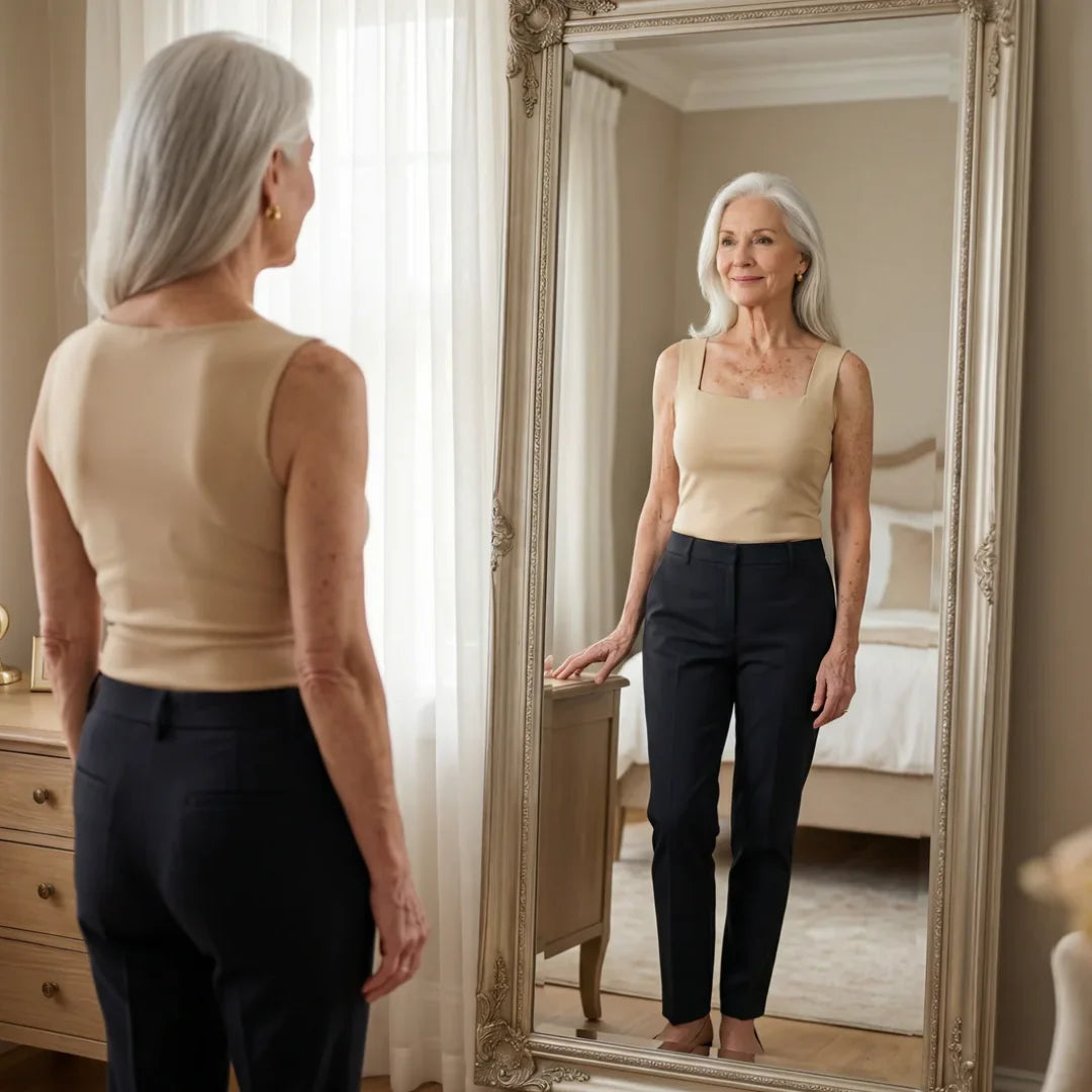 Roxanne: Built-In Comfort Bra Tank Top