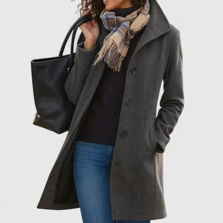 Estelle | Classic Wool Blend Coat