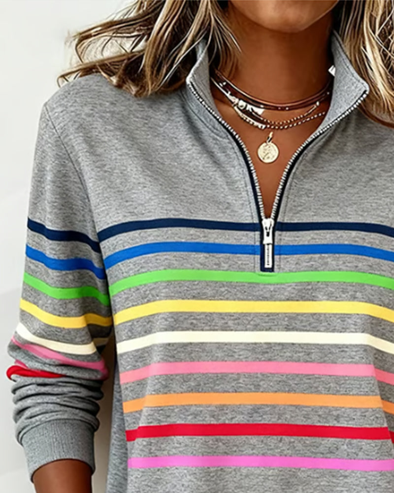 Megan Vibrant Color Top