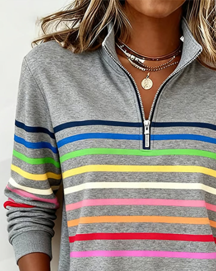 Megan Vibrant Color Top