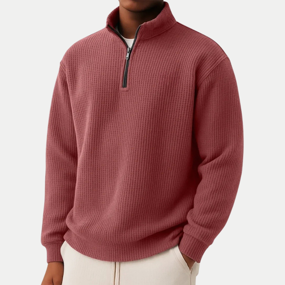 Sam - Elevated Knit Quarter-Zip Pullover