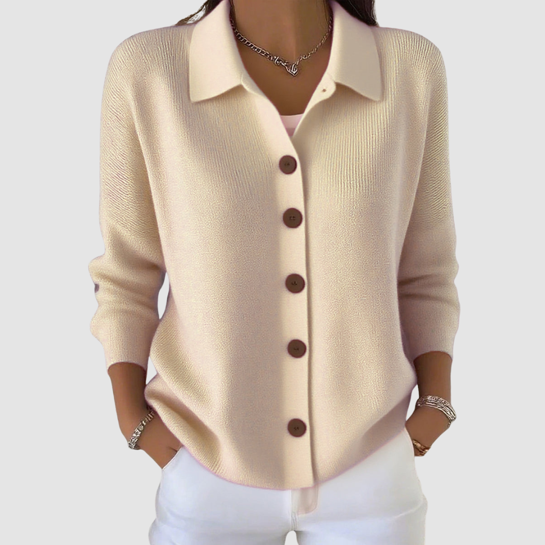Ria™ Button-Up Knit Cardigan