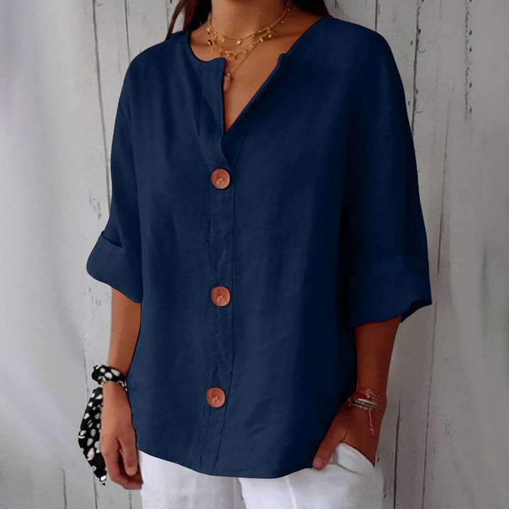 Hazel | Flowy Loose-Fit Summer Blouse for Effortless Style