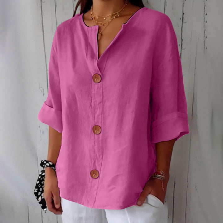 Hazel | Flowy Loose-Fit Summer Blouse for Effortless Style