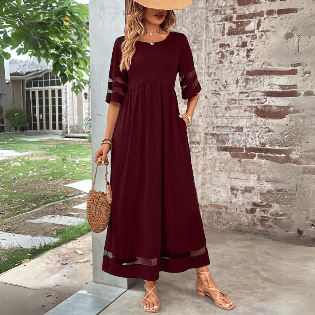 Ayla - Flattering Tummy-Coverage Dress