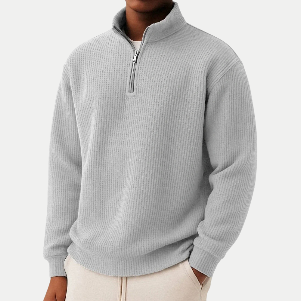 Sam - Elevated Knit Quarter-Zip Pullover