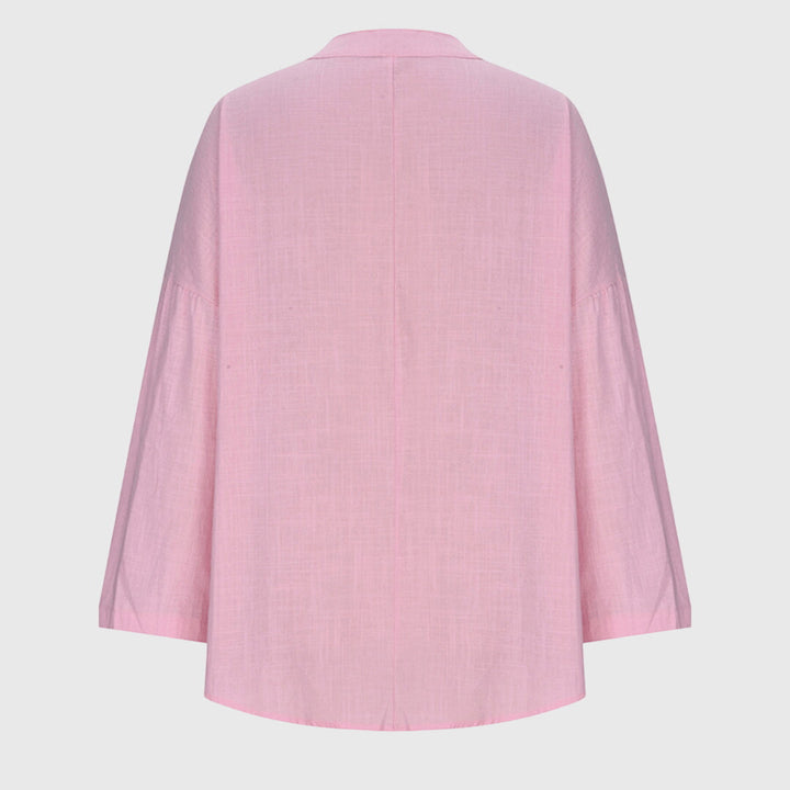 Lenara™ Flowy, Elegant Beach Shirt – Effortless, Breezy Summer Style