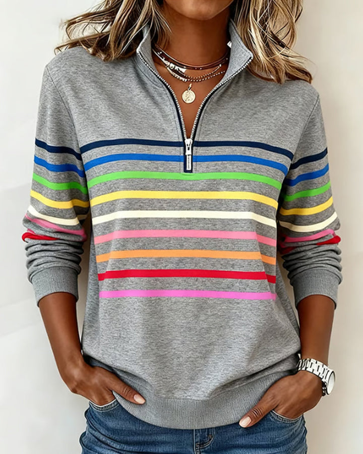 Megan Vibrant Color Top