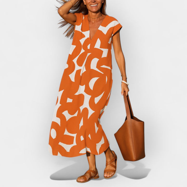 Amy – Light V-Neck Dress