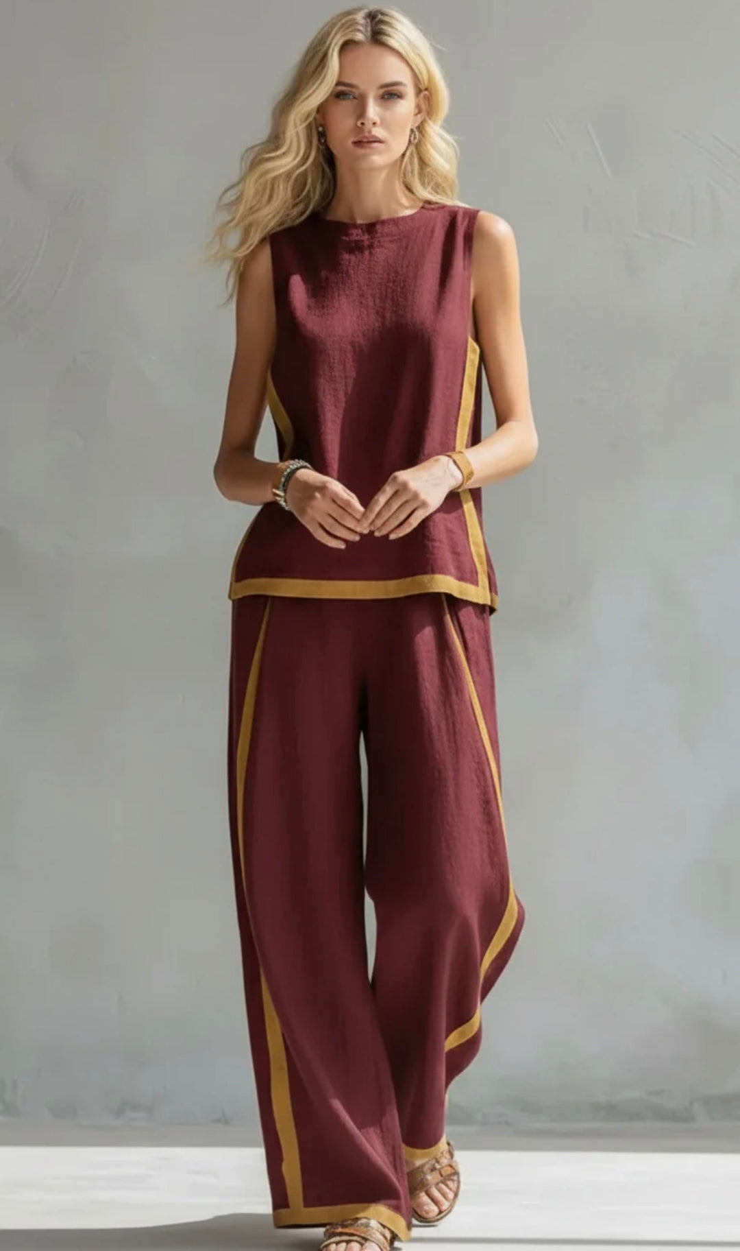 Shania™ Effortless-Chic Two-Piece Set