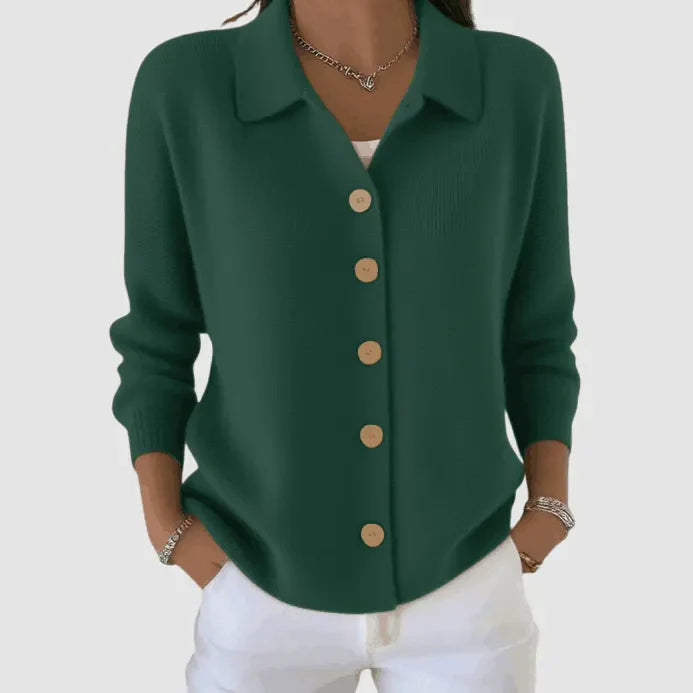 Ria™ Button-Up Knit Cardigan