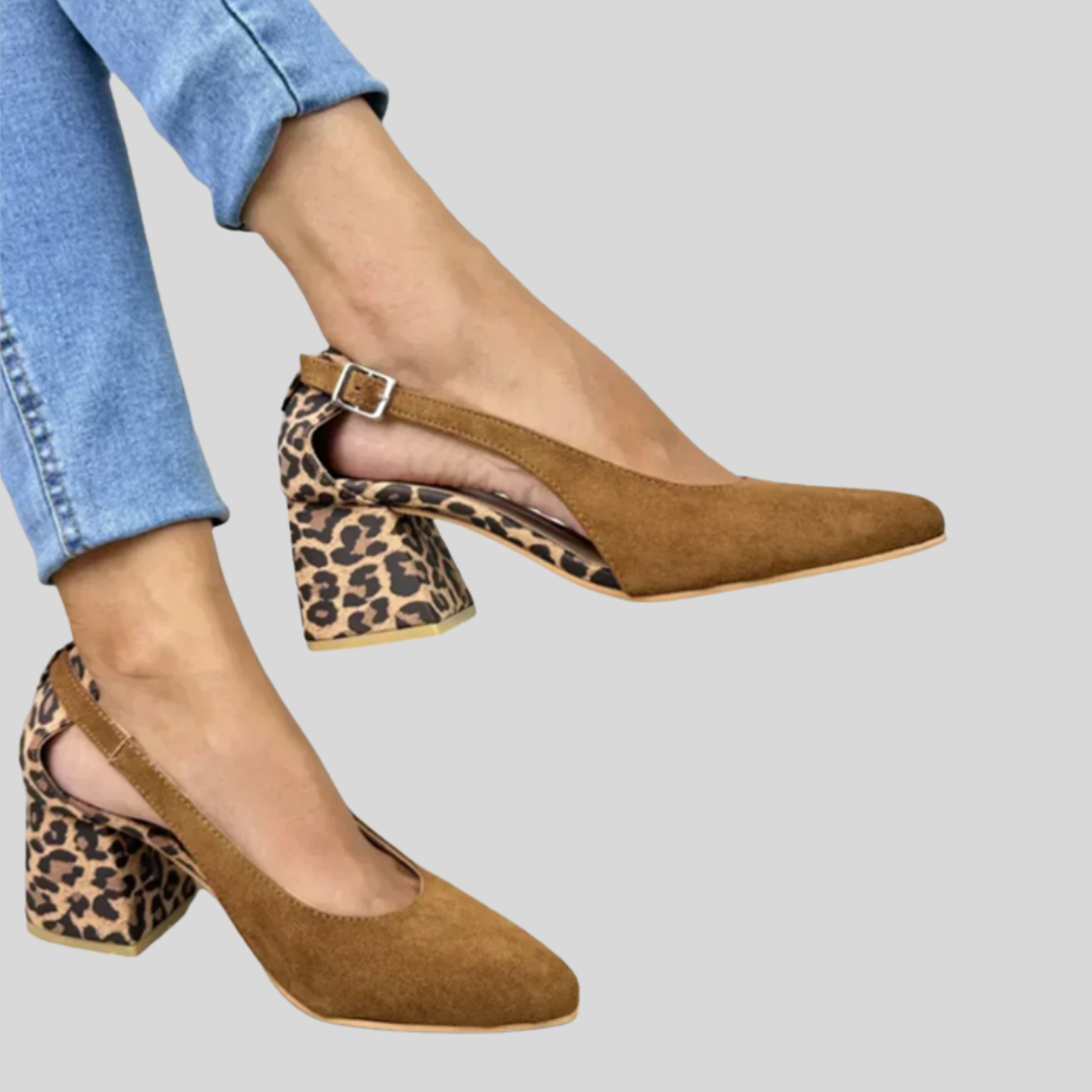 Hadley™ | Leopard Slingbacks