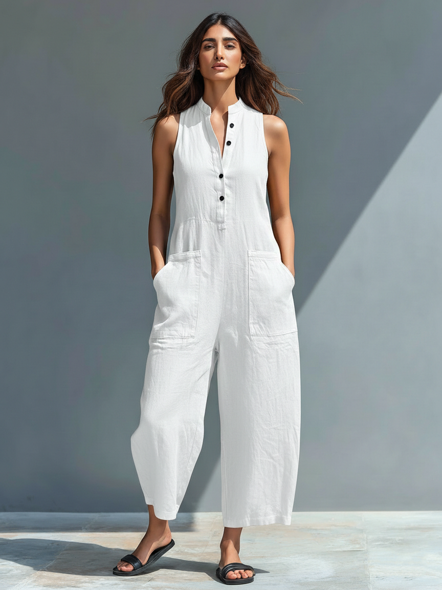 Sandra | Elegant Sleeveless Jumpsuit