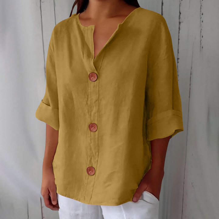 Hazel | Flowy Loose-Fit Summer Blouse for Effortless Style