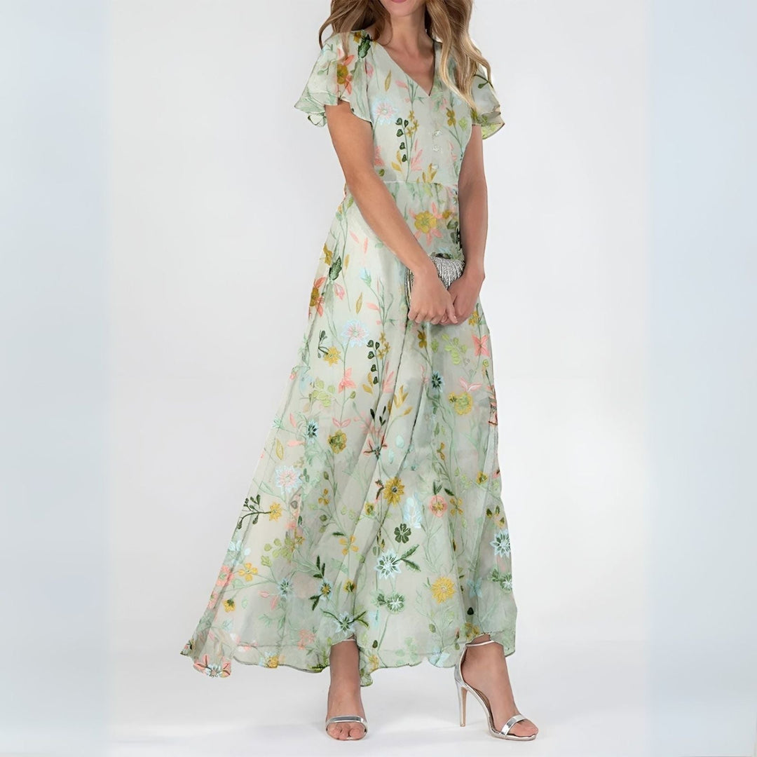 Audrey | Luxe Tummy-Concealing Dress for a Flattering Silhouette