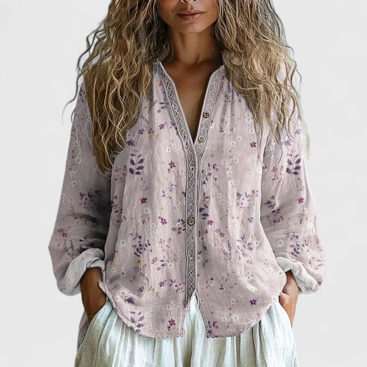 Jazlyne: Effortless Comfort Blouse