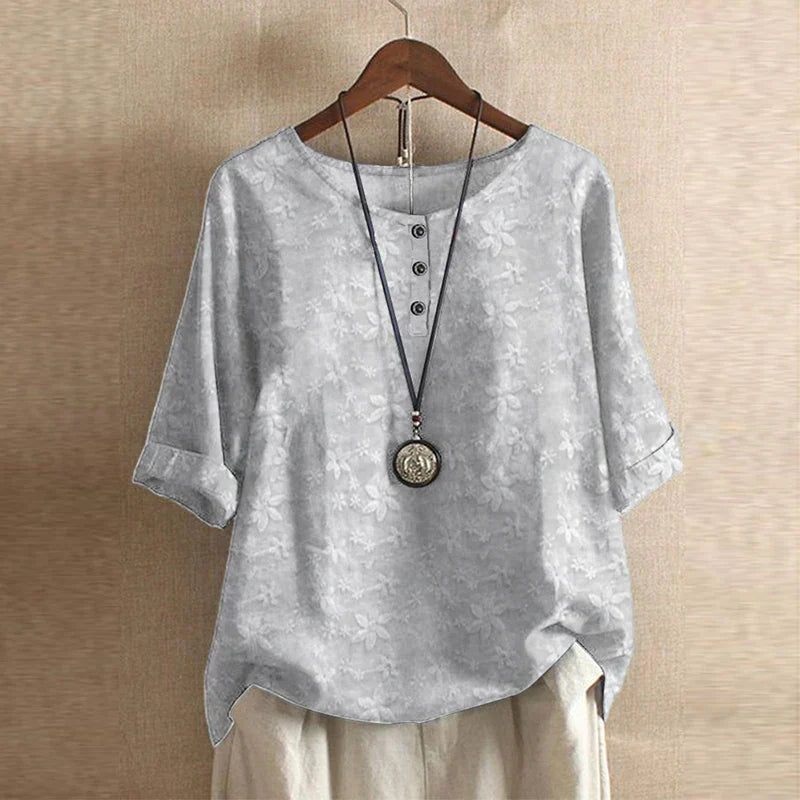 Anya™ Retro-Inspired Blouse - Timeless Style with Modern Flair