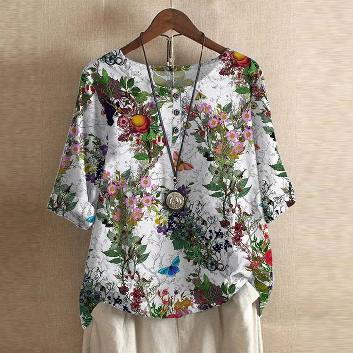 Anya™ Retro-Inspired Blouse - Timeless Style with Modern Flair