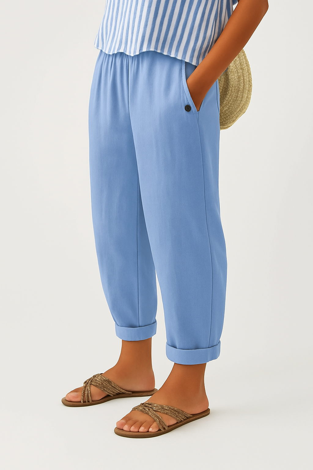Romy™ Breezy Summer Pants – Light, Airy Comfort for Warm-Weather Days