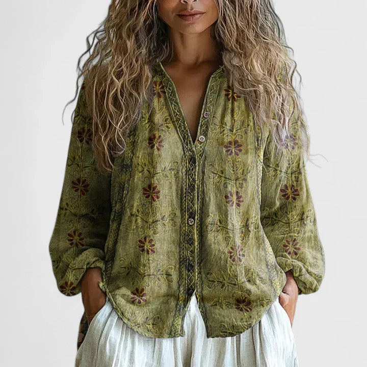 Jazlyne: Effortless Comfort Blouse