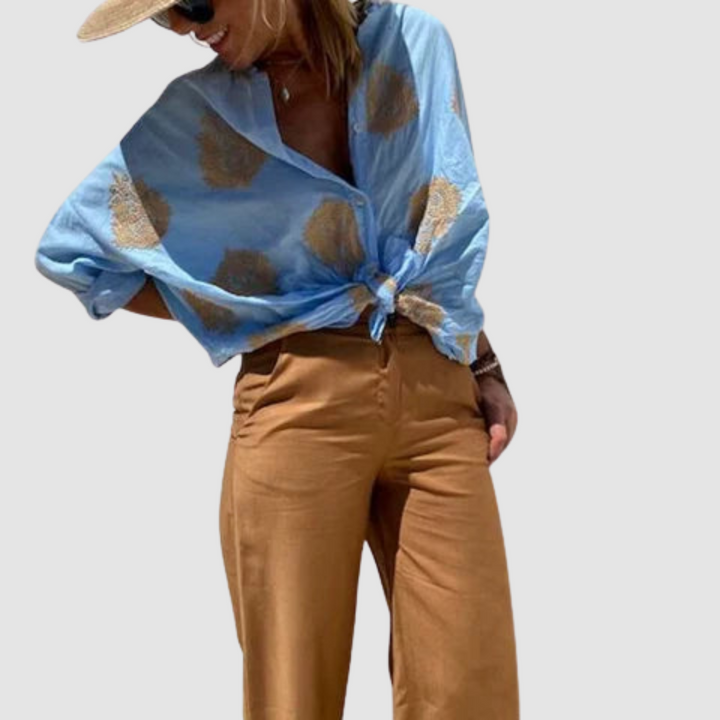 Gabrielle™ Elegant Breathable Blouse