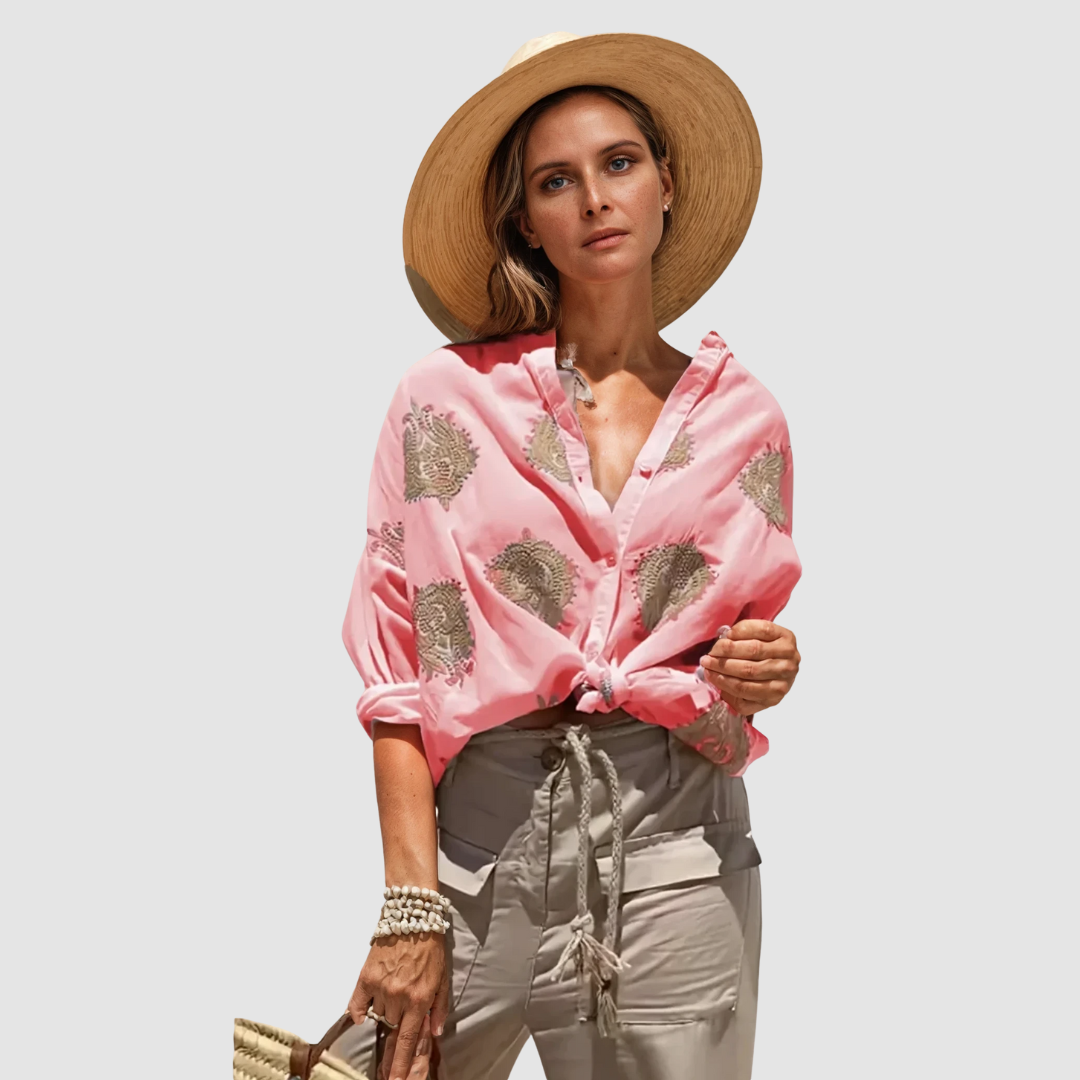 Gabrielle™ Elegant Breathable Blouse