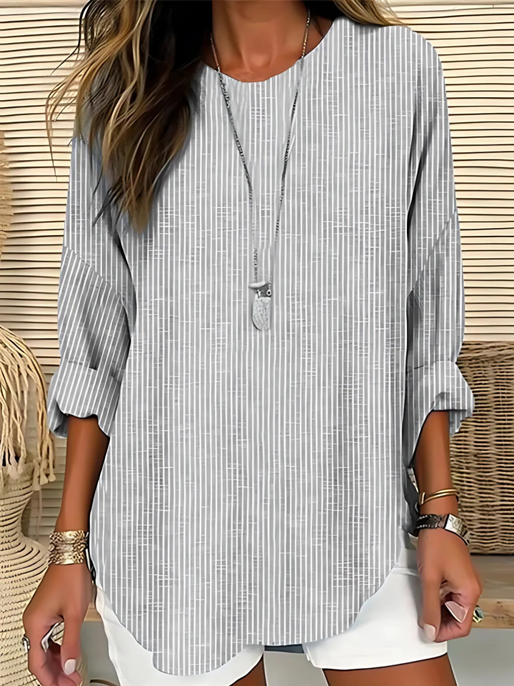 Olivia | Timeless Striped Blouse