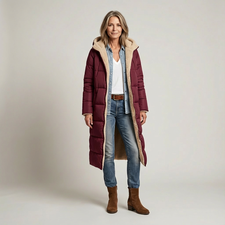 Beryl | Elegant Reversible Coat