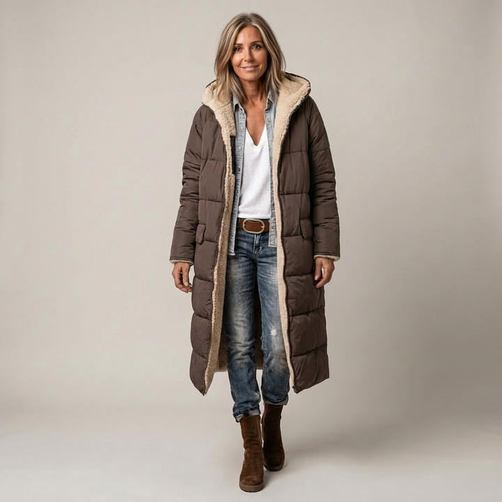 Beryl | Elegant Reversible Coat