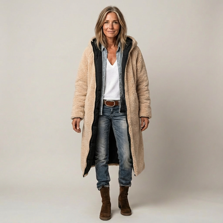 Beryl | Elegant Reversible Coat